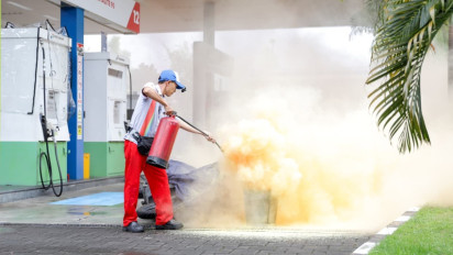 Gandeng TNI-Polri, Pertamina Retail Perkuat Kesiapan Pekerja SPBU untuk Hadapi Situasi Darurat