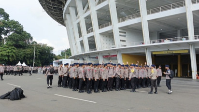 Sebanyak 2.200 Personel Gabungan Amankan Pertandingan Persija Jakarta Vs PSIM Yogyakarta di SUGBK, Rekayasa Lalu Lintas Situasional