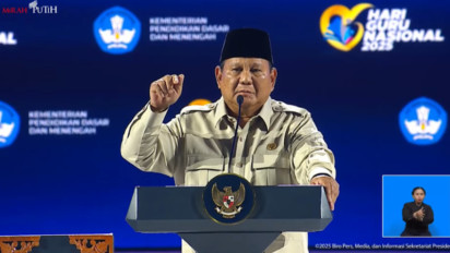 Prabowo Tegur Keras Orang Tua dan Murid Kurang Ajar: Kalau Guru Tegas, Jangan-Jangan Anakmu yang Nakal