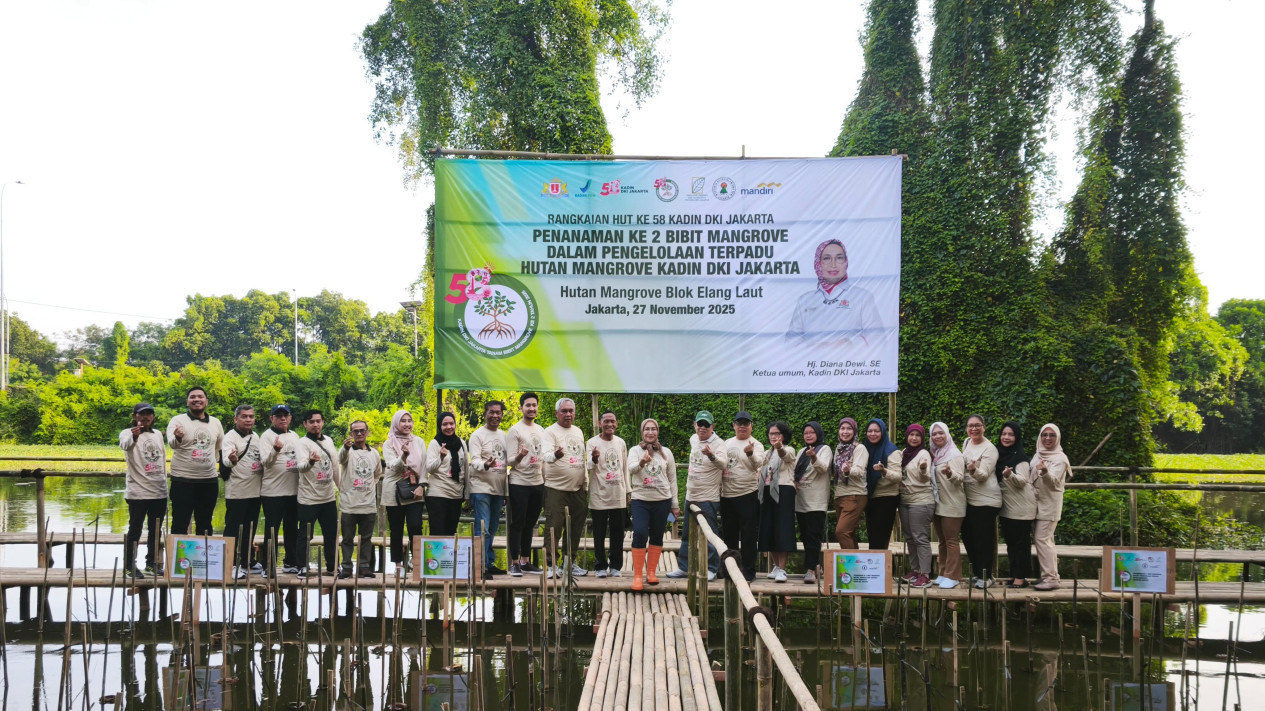 Kadin DKI Jakarta Tanam Mangrove : Perkuat Ekonomi, Pulihkan Lingkungan, dan Rayakan Semangat HUT ke-58
            - galeri foto