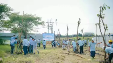 Transformasi Industri Ramah Lingkungan, Ribuan Pohon Jadi Tameng Emisi Karbon Kejar Target NZE 2060
