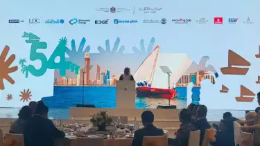 Duta Besar UEA untuk Indonesia Abdulla Salem AlDhaheri dalam perayaan Hari Nasional UEA ke-54 di Jakarta