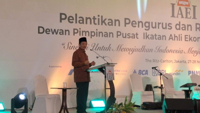 Menag Nasaruddin Umar Ditemani 3 Menteri Ditunjuk Jadi Pimpinan IAEI, Ada Misi Perkuat Ekonomi Syariah Indonesia