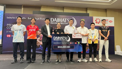 Daihatsu Indonesia Masters Kembali Digelar Tahun Depan, Total Hadiah 500 Ribu Dolar