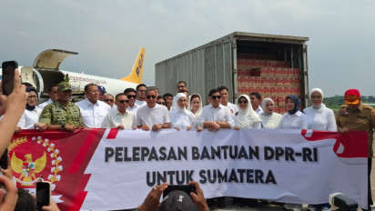 DPR Kirim Bantuan untuk Korban Banjir dan Tanah Longsor Sumatra
