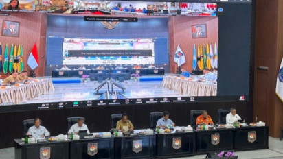 Mendagri Tito Gelar Rakor Bersama Menteri dan Pemda, Antisipasi Bencana dan Persiapan Nataru