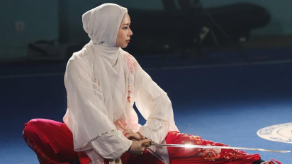 Kilas Balik Kontingen Indonesia di SEA Games: Lindswell Kwok, Atlet Wushu yang Borong 5 Medali Emas, Kini Mantap Hijrah Setelah Jadi Mualaf