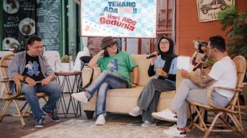 Indonesia AIDS Coalition Gelar Kampanye Anti Stigma TenangAdaGue