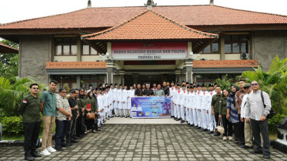 Bina Nasionalisme Anak Muda, Paskibraka PALI Studi Wawasan Kebangsaan ke Bali