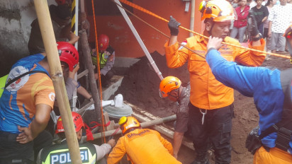 Galian Septic Tank Sedalam 4 Meter di Sleman Longsor, Satu Pekerja Tewas