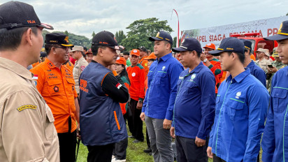 Tingkatkan Kesiapsiagaan Hadapi Cuaca Ekstrem, Pemerintah Bali Gelar Apel Siaga Bencana