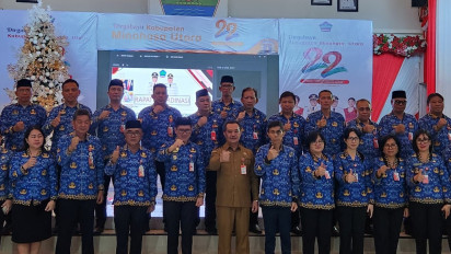 Kepala BSKDN Kemendagri Tunjukkan Lompatan Inovasi di Minahasa Utara: Dari Kurang Inovatif Menjadi Kandidat Terinovatif