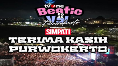 BESTIEVAL Indonesia Concert di Purwokerto Pecah! 7.000 Lebih Penonton Padati Menara Pandang Teratai