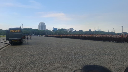 Pesan Wakapolda Metro ke Personel Pelayanan Reuni Akbar 212 di Monas: Penegakkan Hukum Pilihan Terakhir
