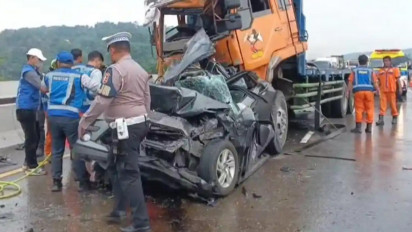 Terungkap, Penyebab Kecelakaan Beruntun 9 Kendaraan di Tol Cipularang KM 111