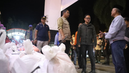 Wamendagri Bima Tinjau Posko Bencana di Kota Solok: Tekankan Koordinasi, Komunikasi, dan Gerak Cepat Pemerintah