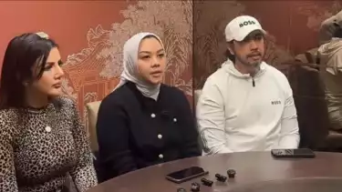 Istri Sah Direktur Maskapai Penerbangan Ternama, Winna Balina bersama kuasa hukum