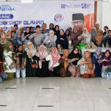 Ciptakan Kemandirian Ekonomi, Ibu-ibu Majelis Taklim di Bekasi Dilatih Buat Makanan Kekinian Hingga Pemasaran Digital
