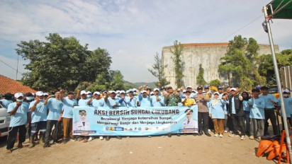 Cegah Banjir Jelang Libur Nataru, Bupati Serang Perintahkan OPD Bersih-Bersih Sampah