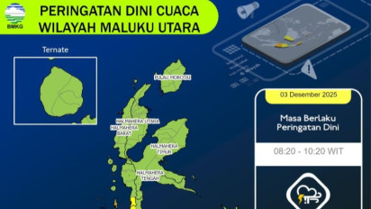 Warga Ternate Diimbau Waspada Cuaca Ekstrem
