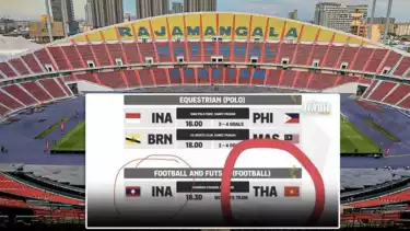 Thailand salah pasang bendera Indonesia dan Vietnam