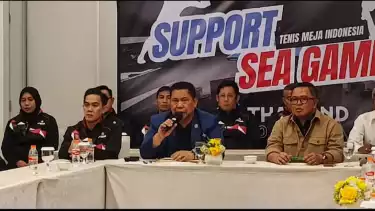 Persiapan Pemberangkatan Atlet Tenis Meja SEA Games ke-33 Thailand