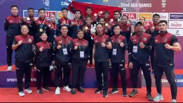 Cabor Wushu tampil menjanjikan dan jadi Juara Umum Cabang Wushu pada SEA Games 2023 di Kamboja