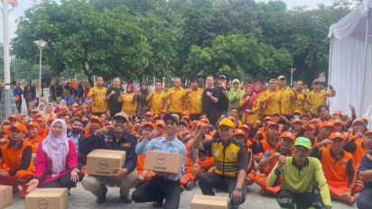 Bakti Sosial untuk Pasukan Pelangi, Wali Kota Jakarta Barat ke MSP: Terima Kasih, Masih Ada yang Memperhatikan Pasukan Pelangi