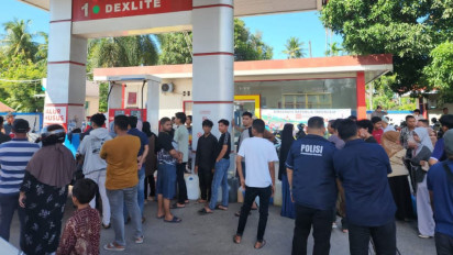 20 SPBU di Banda Aceh Dijaga Polisi, Cegah Penimbunan BBM Pasca Bencana