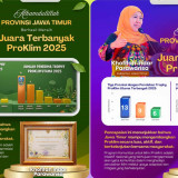 Jatim Raih Penghargaan ProKlim Terbanyak di Indonesia