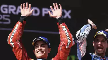 Pembalap kakak beradik, Marc Marquez dan Alex Marquez