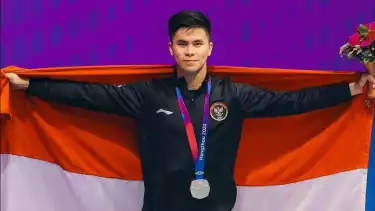 Atlet Wushu Indonesia di SEA Games 2025 Edgar Xavier Marvelo