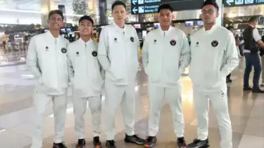 Tim Bulutangkis Indonesia terbang ke Thailand untuk SEA Games 2025