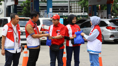Salurkan Bantuan ke Ratusan Operator SPBU, Pertamina Patra Niaga Sumbagut: Bagian dari Menjaga Suplai