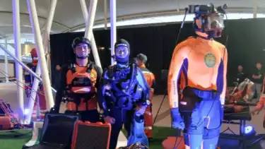 Teknologi SAR yang dipamerkan di ajang Indonesia International Search and Rescue (IISAR) 2026.