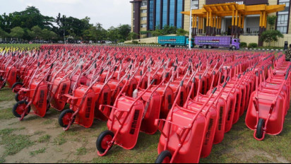 Polda Riau Kirim 3.459 Peralatan Kerja ke Aceh dan Sumbar untuk Percepatan Pemulihan Pascabencana