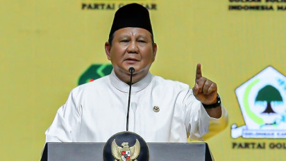 Berita Foto: Doa untuk Bangsa, Pesan Prabowo dalam Puncak HUT ke-61 Partai Golkar