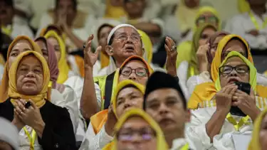 Berita Foto: Doa untuk Bangsa, Pesan Prabowo dalam Puncak HUT ke-61 Partai Golkar