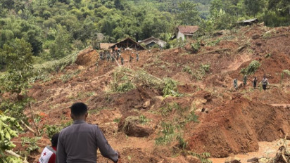 Tiga Orang Masih Hilang Tertimbun Longsor Arjasari Bandung, Tim SAR Gabungan Bergerak Cari Korban