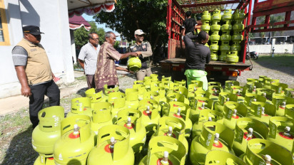 Operasi Pasar Elpiji di Banda Aceh, 2.800 Tabung Gas LPG Dijual Harga Khusus