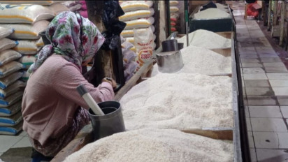 Persediaan Beras di Kabupaten Lebak Melimpah