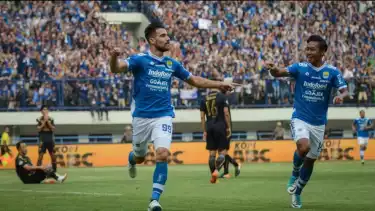 Mantan striker Persib Bandung Jonathan Bauman
