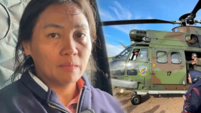 Kisah Ibu Marlina Wiguna Lumban Tobing, Bhayangkari Petunjuk Helikopter Bantuan untuk Korban Banjir di Tapanuli Tengah