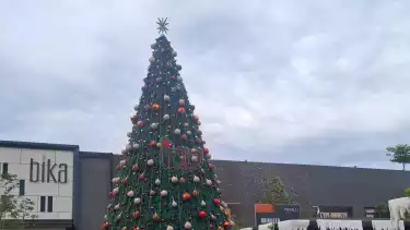 Pohon Natal Bersalju