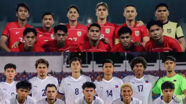 Timnas Indonesia U-22 dan Timnas Filipina U-22