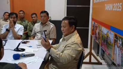 Momen Haru Prabowo Telepon Dua Bupati di Aceh yang Masih Terisolasi: Terima Kasih Pengabdianmu, Saya akan Berusaha Tengok Kalian