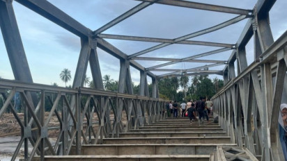 TNI Kebut Pembangunan Jembatan Bailey di Aceh, Akses Bireuen–Lhokseumawe Ditarget Pulih Akhir 2025