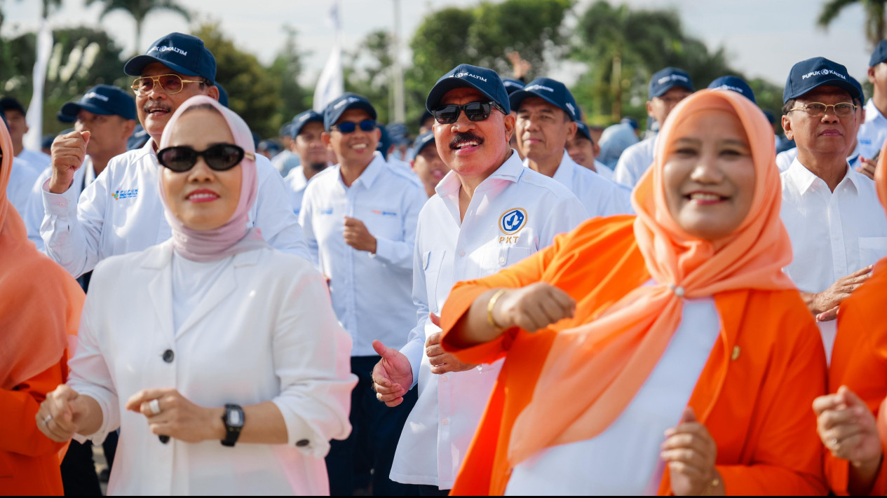 Azis Samual: HUT PT Pupuk Kaltim Ke-48 Meneguhkan Kembali Komitmen Untuk Menyukseskan Program Ketahanan Pangan dan Swasembada Pangan di Indonesia
            - galeri foto