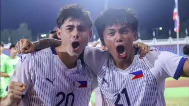 Selebrasi Pemain Filipina di SEA Games 2025