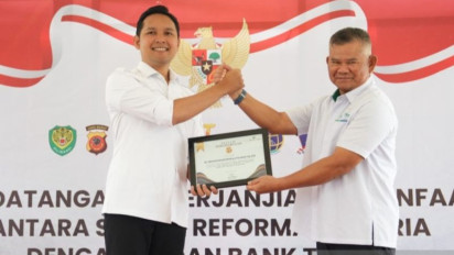 1.900 Warga Dapat Hak Olah Tanah